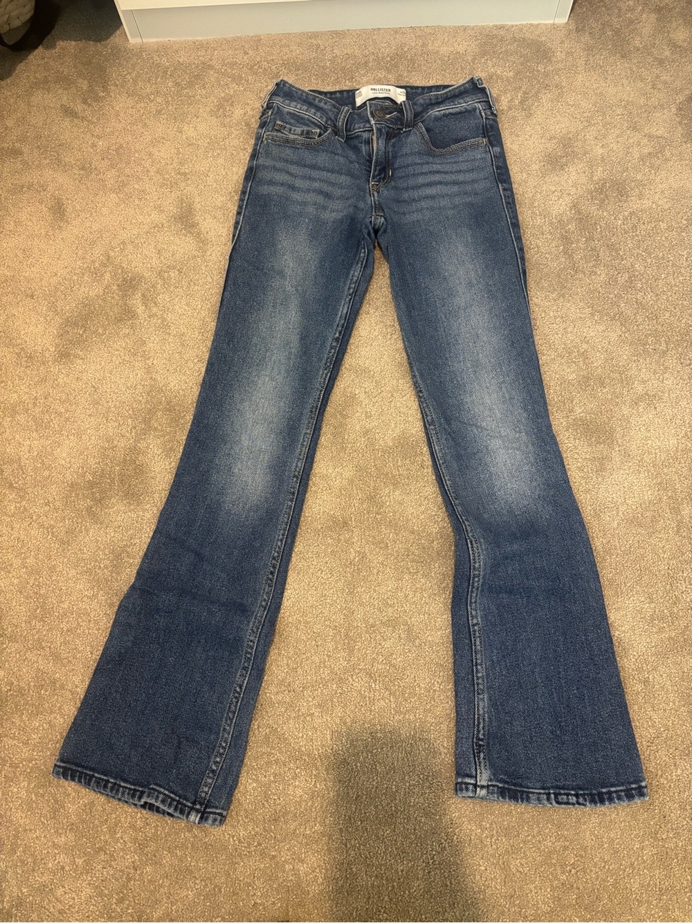 Hollister Medium Wash Flared Jeans